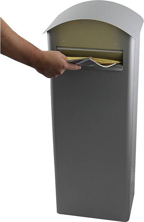 Image du produit SafePost 70-5 Combi Boîte aux lettres gris argenté