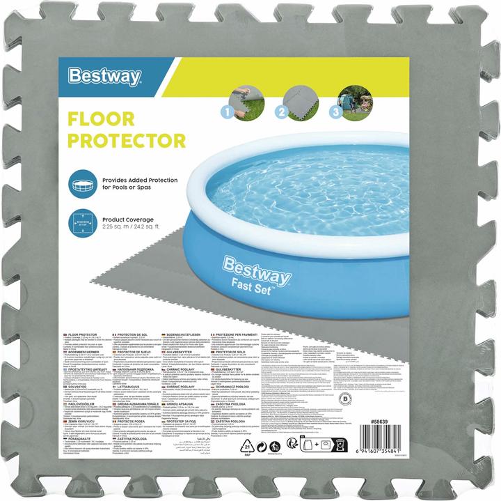 Produktbild Bestway Pool-Bodenschutzfliesen Set