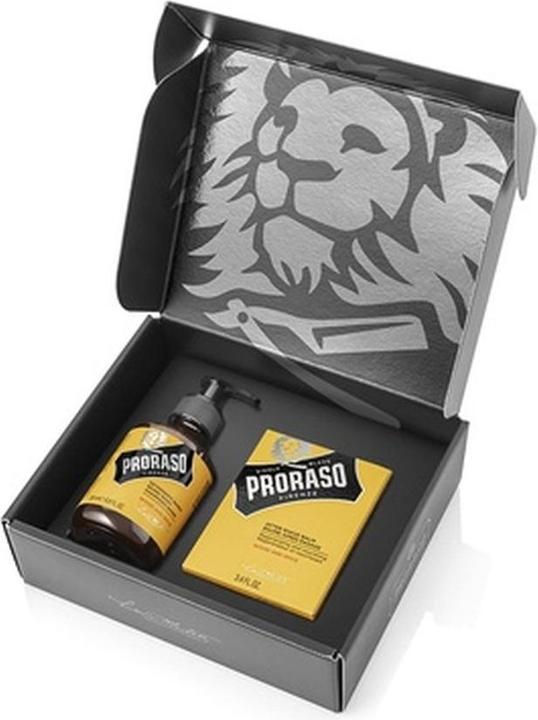 Image du produit Proraso Wood & Spice Set de soins spéciaux pour la barbe (200 ml)