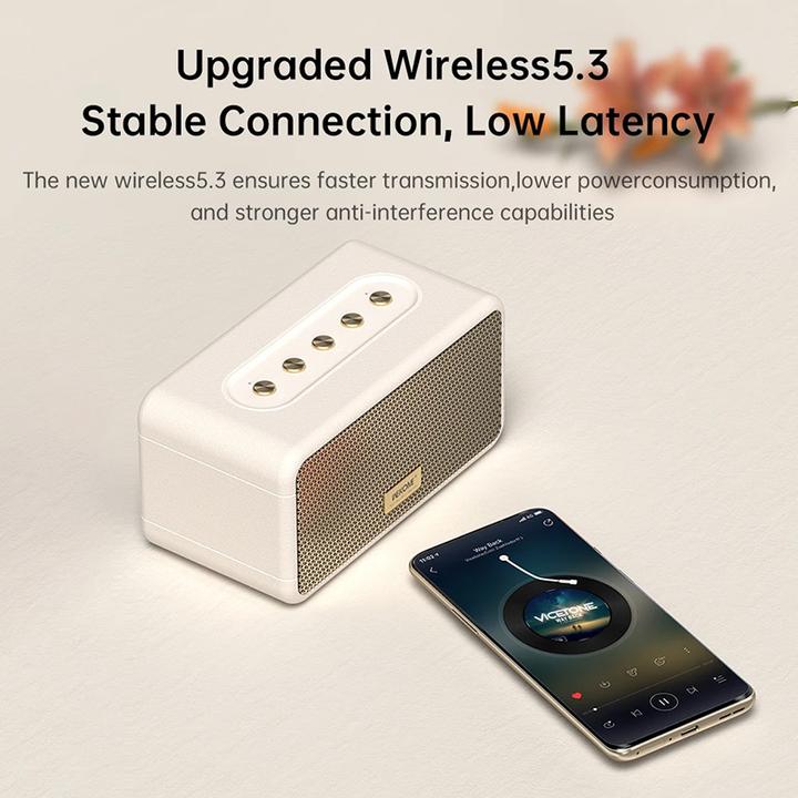 Actual product image Wekome Wireless speaker Bluetooth V5.3 (17 h)