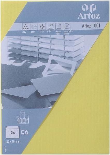 Immagine prodotto Artoz 1001 buste giallo sole (C6, 5x)