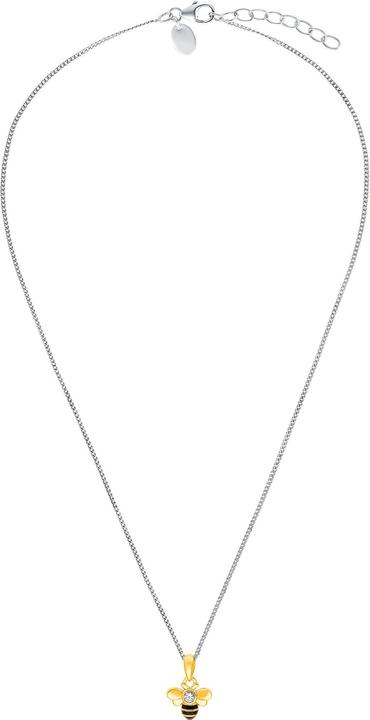 Immagine prodotto Prinzessin Lillifee Collana per bambine, argento 925, zirconi (sintetici) | ape (Argento 925, 35 cm)