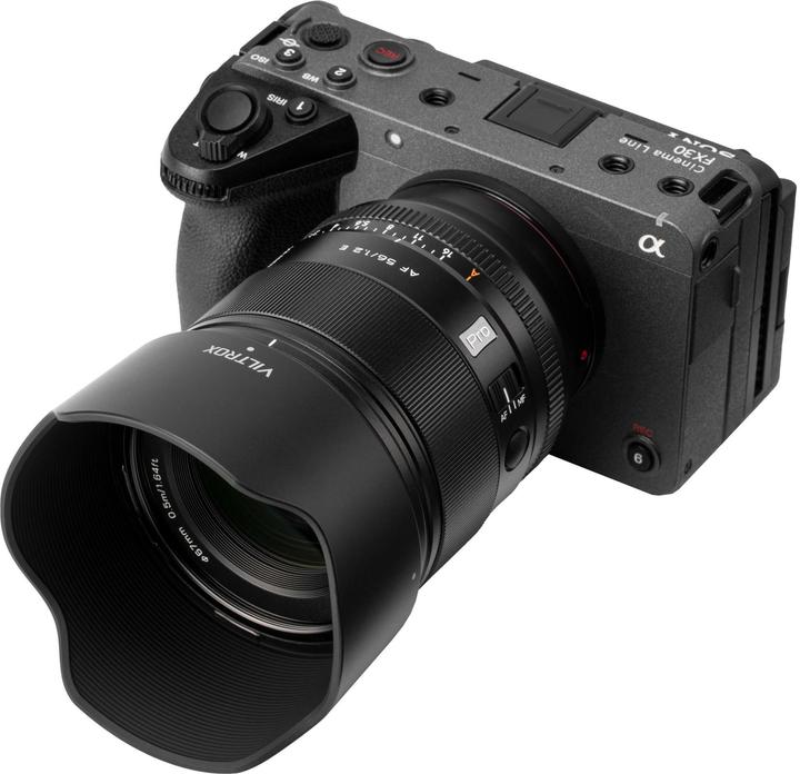 Actual product image Rollei Viltrox Objektiv | AF 56 mm Pro | F/1.2 | Sony E-Mount (Sony E, APS-C / DX)