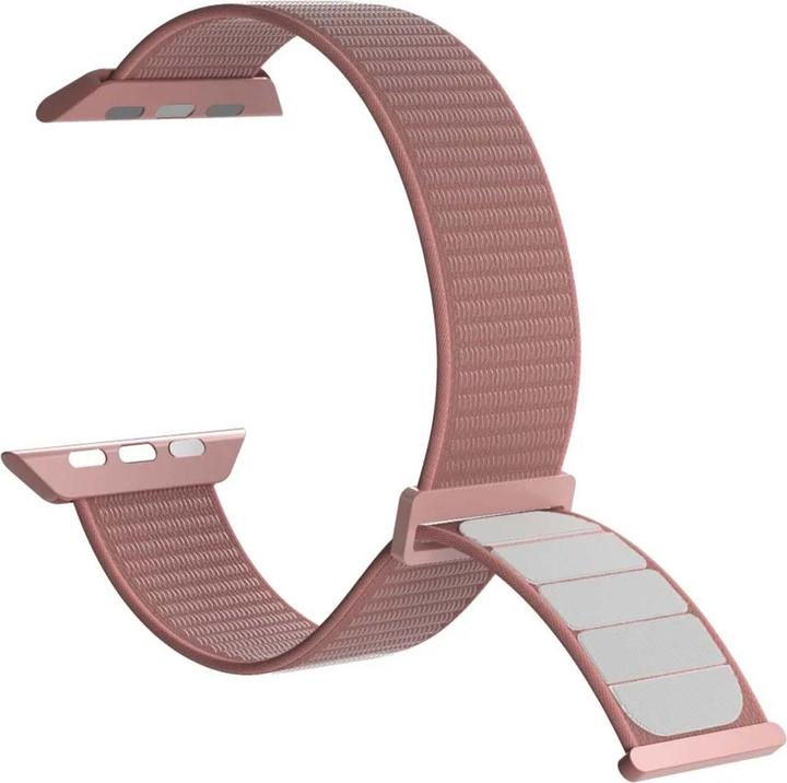 Produktbild Puro Nylon Sport - Pasek do Apple Watch 38/40/41 mm (Różowy) (38 mm, 40 mm, 41 mm, Nylon)