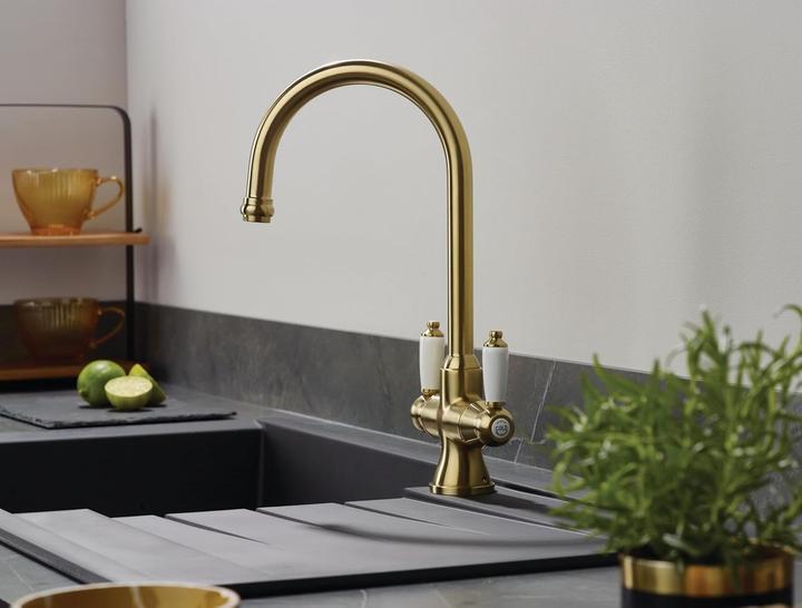 Image du produit Bristan Robinets mélangeurs à double poignée avec installation facile par le dessus