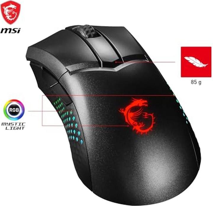 Actual product image MSI Clutch GM51 (Cable, Wireless)