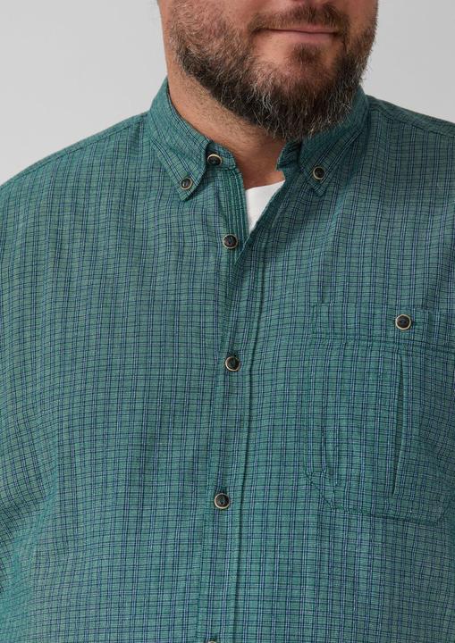Immagine prodotto s.Oliver Hemd Regular Fit: Gewaschenes Hemd mit Karomuster (5XL)