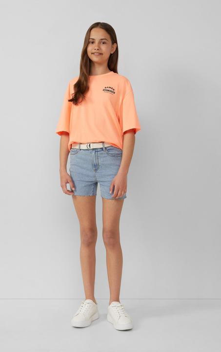 Actual product image S.Oliver Jeans-Hose Jeans-Shorts Suri / Slim Fit / High Rise / Skinny Leg / Textilgürtel (158)