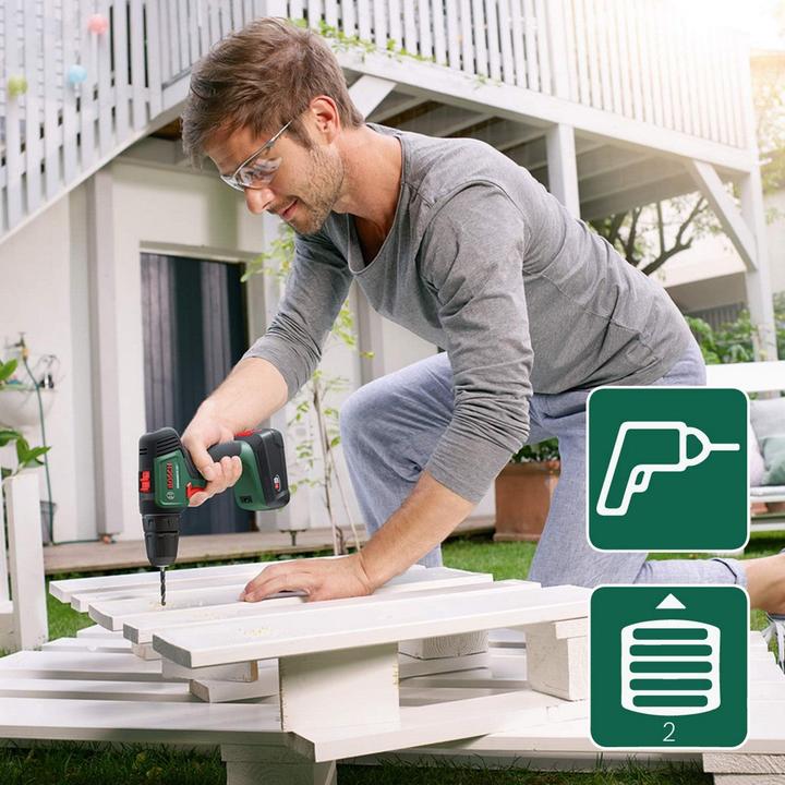 Actual product image Bosch Home & Garden UniversalDrill 18V (Rechargeable battery operated)