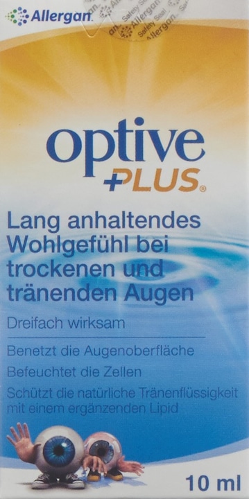 Produktbild Optive Plus Augen-Pflegetropfen Fl (10 ml, 10 ml Optive Plus Augen-Pflegetropfen)