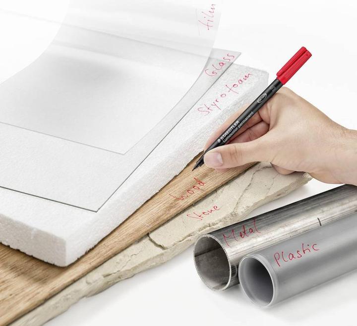 Image du produit Staedtler Lumocolor permanent (Multicolore, 0.40 mm, 8 x)