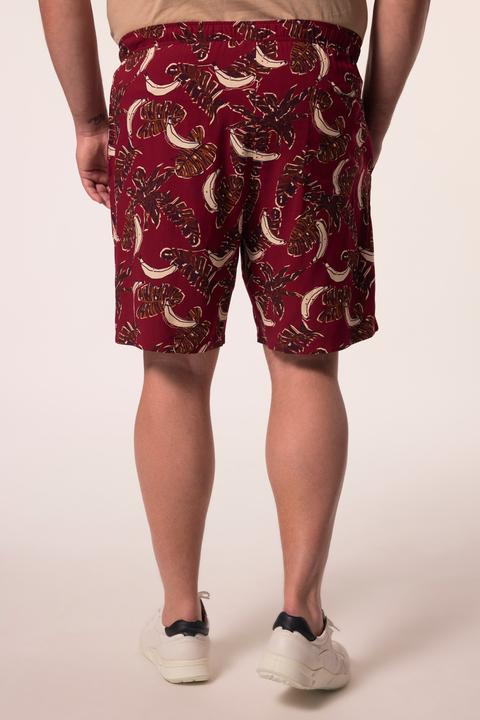 Actual product image Men+ Viskose-Bermuda, Alloverprint, Elastikbund (7XL)