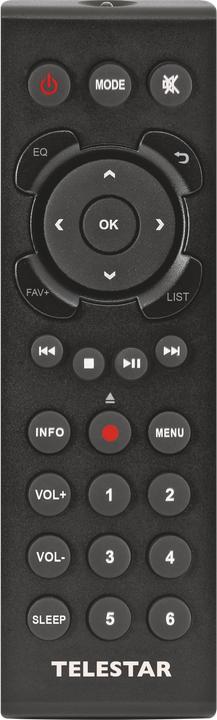 Actual product image Telestar TOP 400 DAB+ Internetradio-Adapter schwarz (DAB+, Web radio, FM, Wi-Fi, Bluetooth)