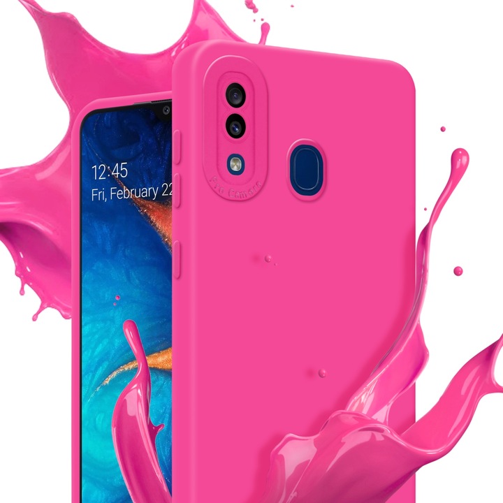 Produktbild Cadorabo Hülle für Samsung Galaxy A20 / A30 / M10s im TPU Fluid LM162 Style (Samsung Galaxy A20, TCL A30, Samsung Galaxy M10s)