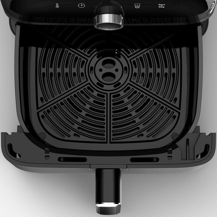 Produktbild OBH Nordica Easy Fry Mega Luftfritteuse 7,5 L, Edelstahl