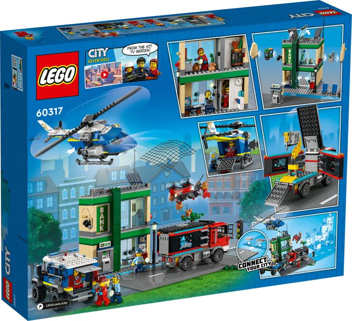 Produktbild LEGO Banküberfall mit Verfolgungsjagd (60317, LEGO City)
