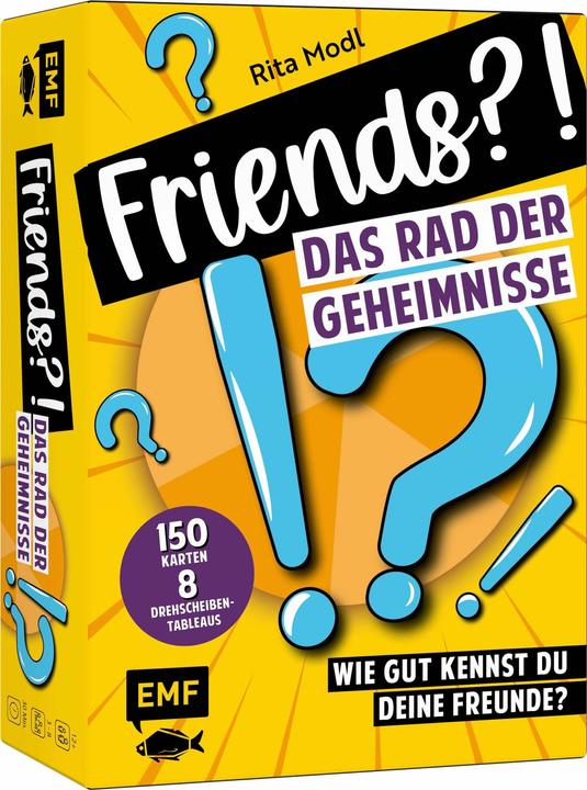 Image du produit Friends?! La roue des secrets : Connaissez-vous bien vos amis? (Allemand)