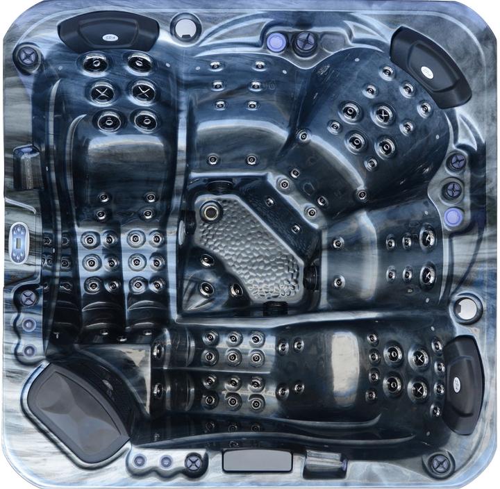 Produktbild Spa Solutions Whirlpool Platinum Black Silver 2023