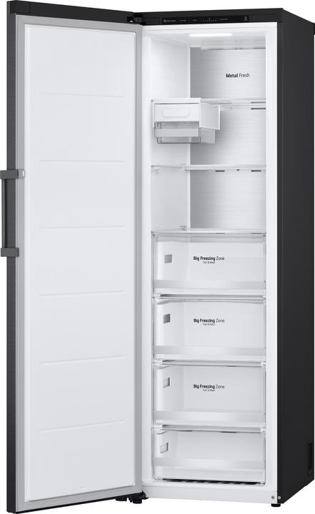 Produktbild LG FRITSTÅENDE FRYS, 186 CM, SORT (Freistehend, 324 l)