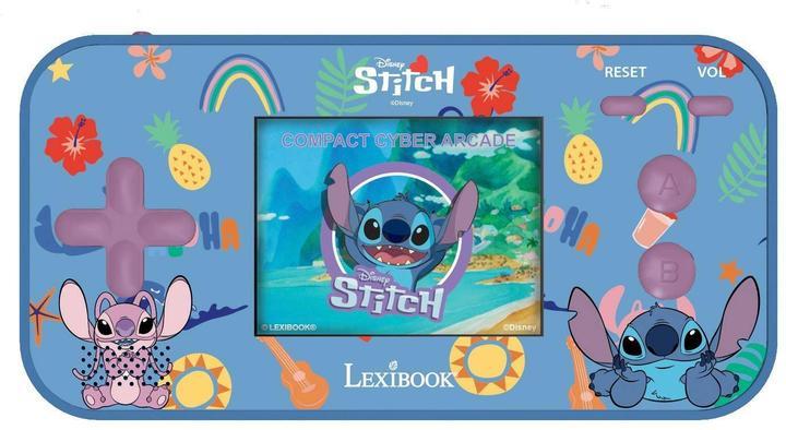 Immagine prodotto Lexibook Disney Stitch Compact Cyber Arcade Blau, Sprache: keine