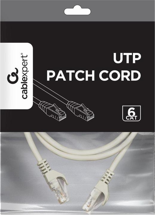 Actual product image Gembird PP6U-1M Network Cable U/UTP (UTP) (U/UTP, CAT6, 1 m)