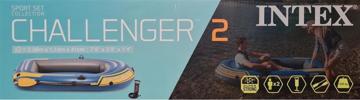 Produktbild Intex Challenger 2 Set (236 cm, 2 Pers.)