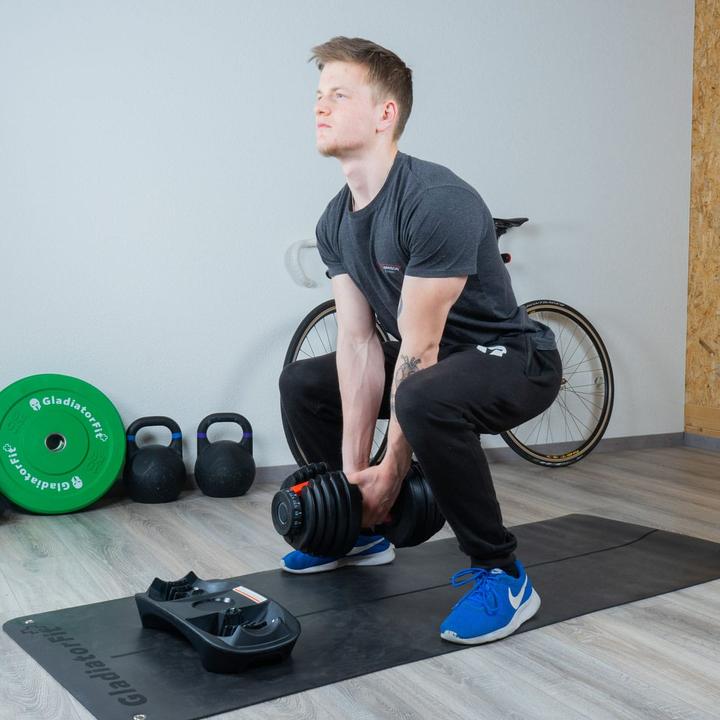 Actual product image Gladiatorfit Adjustable Dumbbell (1 x 2 kg - 24kg)