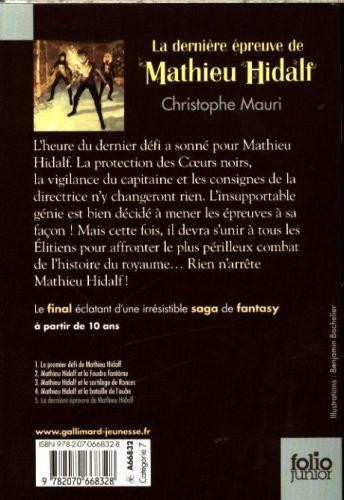 Actual product image Mathieu Hidalf (French, Mauri Christophe, 2018)