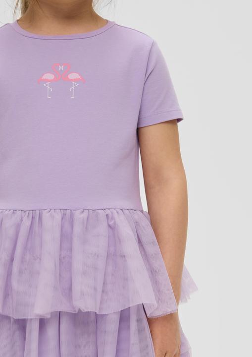 Produktbild S.Oliver Kleid Minikleid mit Layering-Detail (128)