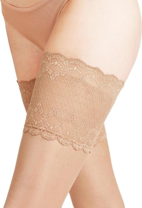 Produktbild Falke Pure Shine 15 Halterlose Strümpfe, Farbe 4169 powder, Grösse 35-37 (15 DEN, 35 - 37)