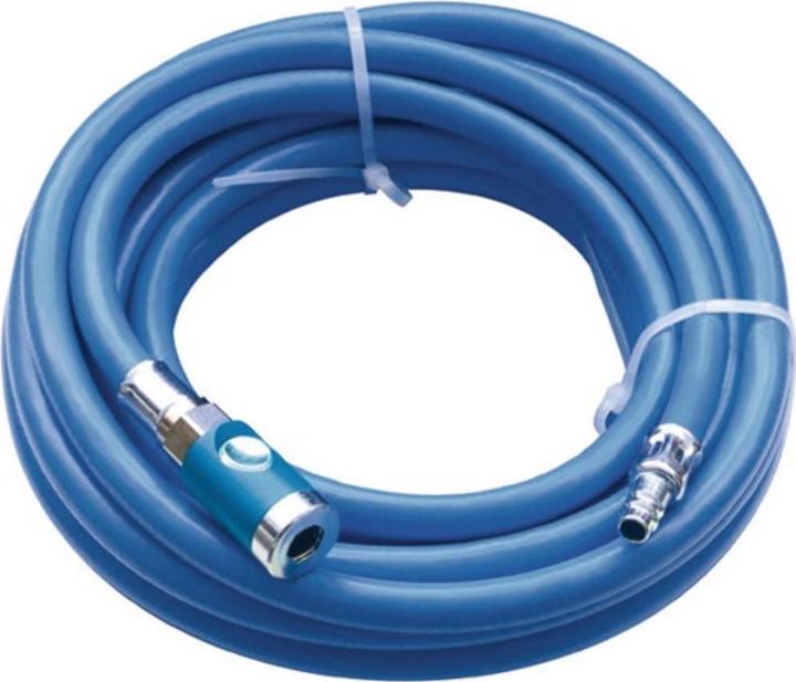 EWO Druckluftschlauchset Innen-Ø 9 mm Aussen-Ø 16 mm Länge 10 m Sicherheitskupplung DN 7,4