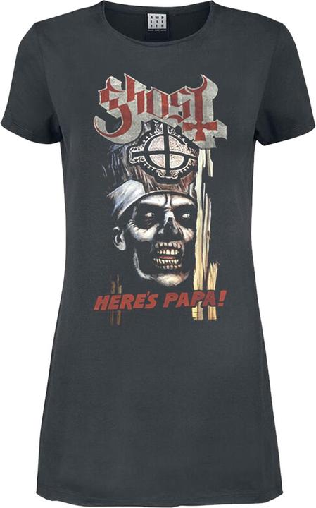 Immagine prodotto Amplified Here's Papa Maglietta Vestito Fantasma Donna (L)