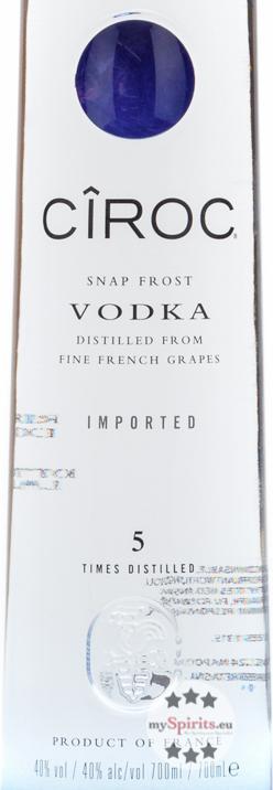 Immagine prodotto Cìroc Vodka (1 x 70 cl)