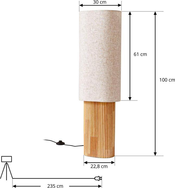 Actual product image Lindby Kimiko (E27)