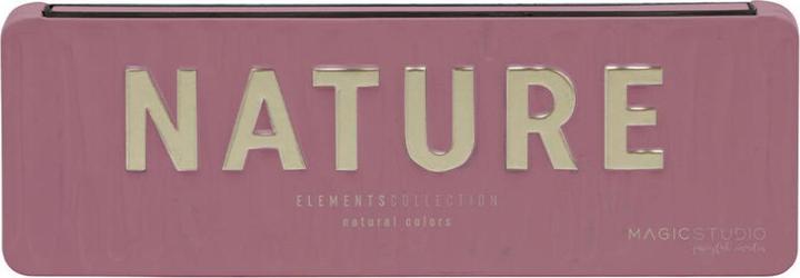 Actual product image IDC Institute EYESHADOW PALETTE 12 colours #nature 14,5 gr (Nature)