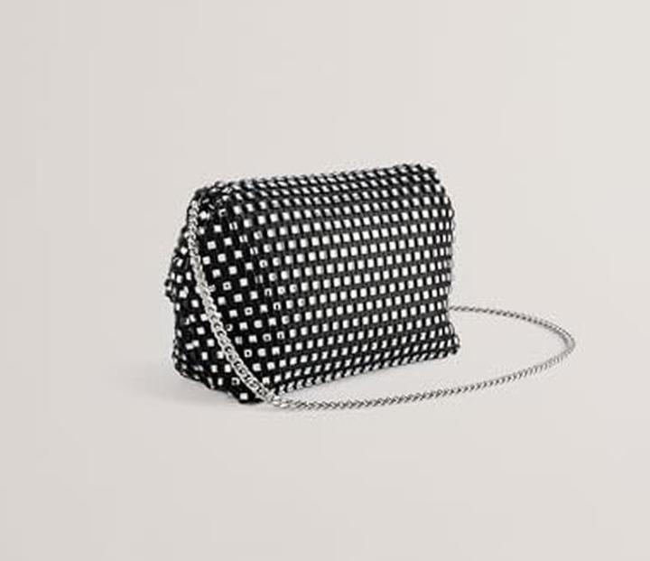 Immagine prodotto Ted Baker Borsa a Tracolla con Cristalli Glitszimesh