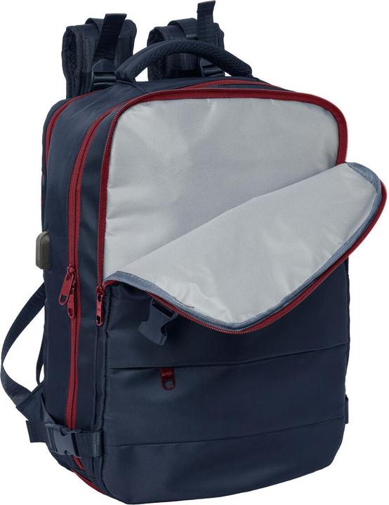 Produktbild FC Barcelona Schulrucksack Blau Granatrot