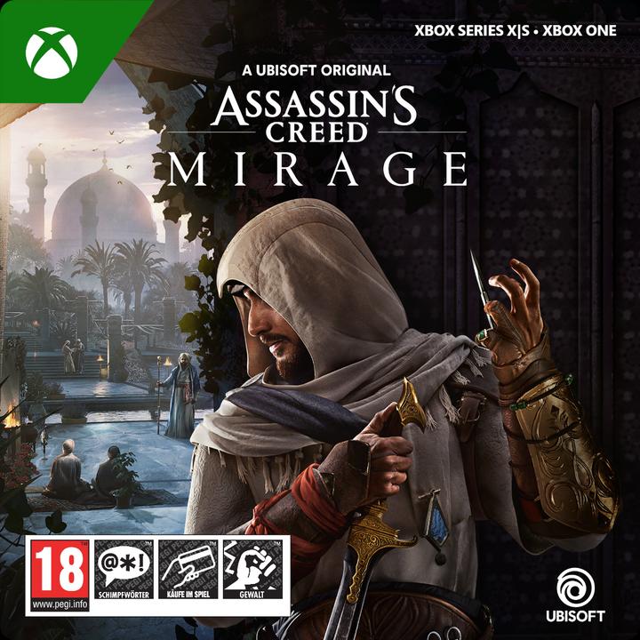 Produktbild Microsoft Xbox Assassins Creed Mirage Std Edt Download Code (Xbox One X, Xbox One S, Xbox Series S, Xbox Series X)
