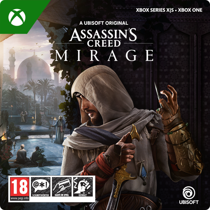 Immagine prodotto Microsoft Xbox Assassins Creed Mirage Std Edt Codice Download (Xbox One X, Xbox One S, Xbox Serie S, Xbox Series X)
