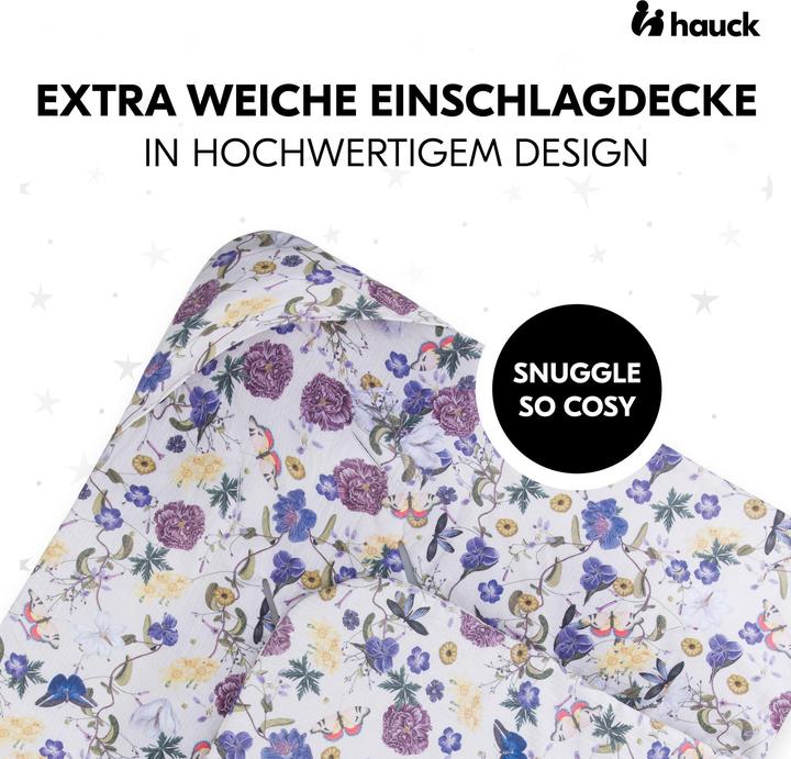 Image du produit Hauck Snuggle so Cosy Beige Floral (75 x 75 cm)