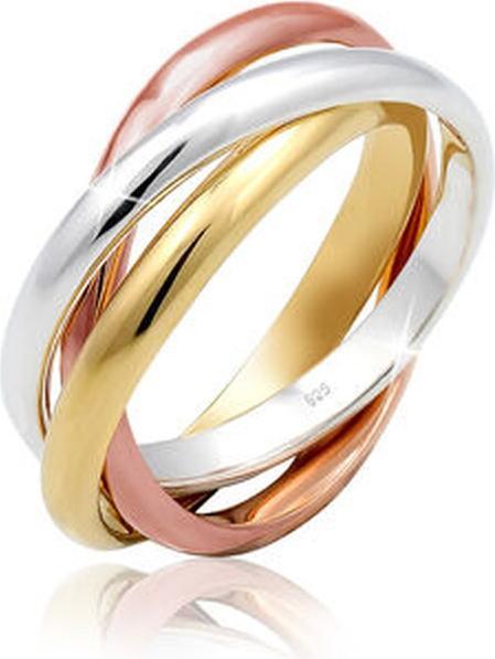 Immagine prodotto Elli Wickelring Trio Tri-Color (56, 925 Argento)