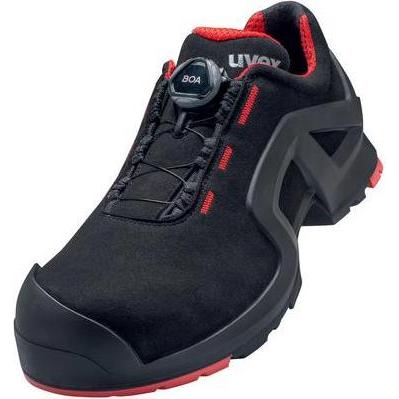 Uvex Safety, Sicherheitsschuhe, 1 support Halbschuhe S3 65671 schwarz, rot Weite 10 GrÃ¶ÃŸe 42 (S3, 42)