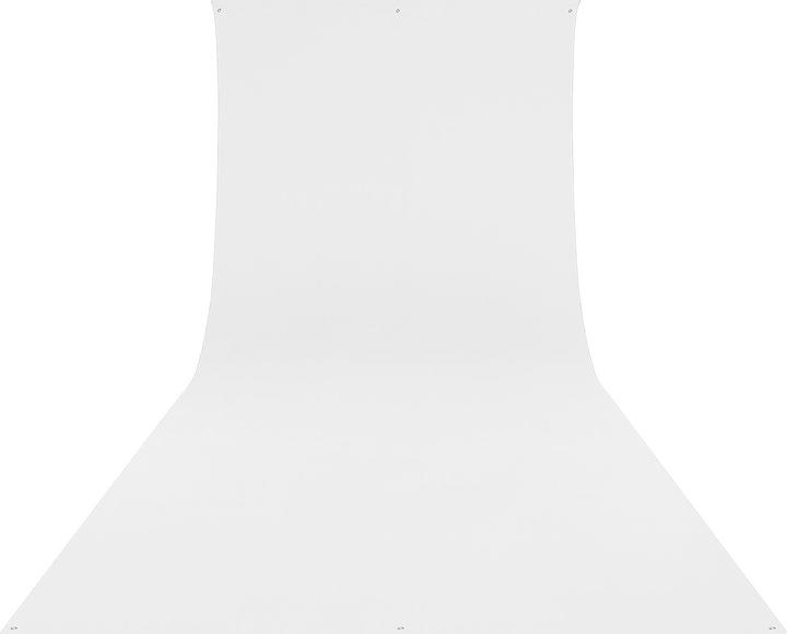 Actual product image Westcott 139 Background fabric (2.7 x 6m), white, crease-resistant (270 cm, 600 cm)