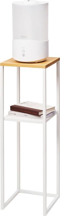 Actual product image Yamazaki 2-tier shelf with wooden top TOWER