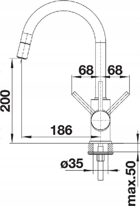 Immagine prodotto Blanco Mida-S