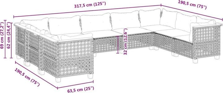 Produktbild vidaXL Alena