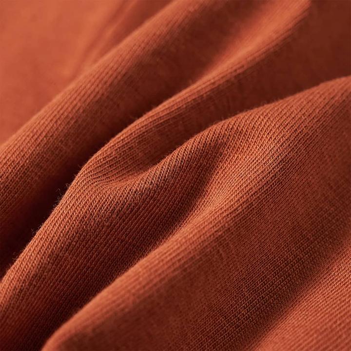 Produktbild VidaXL Kinder-Langarmshirt Cognac 116,Material: 95 % Baumwolle. 5 (116)