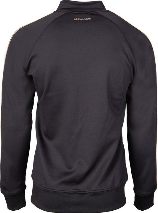 Immagine prodotto Gorilla Wear Giacca da ginnastica reversibile nero/oro (S)