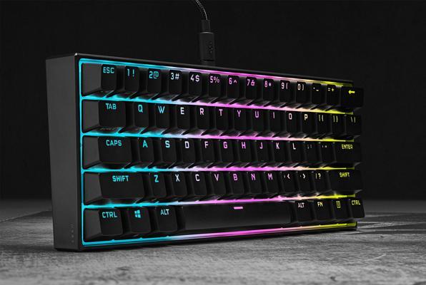 Actual product image Corsair K65 RGB Mini (CH, Cable)