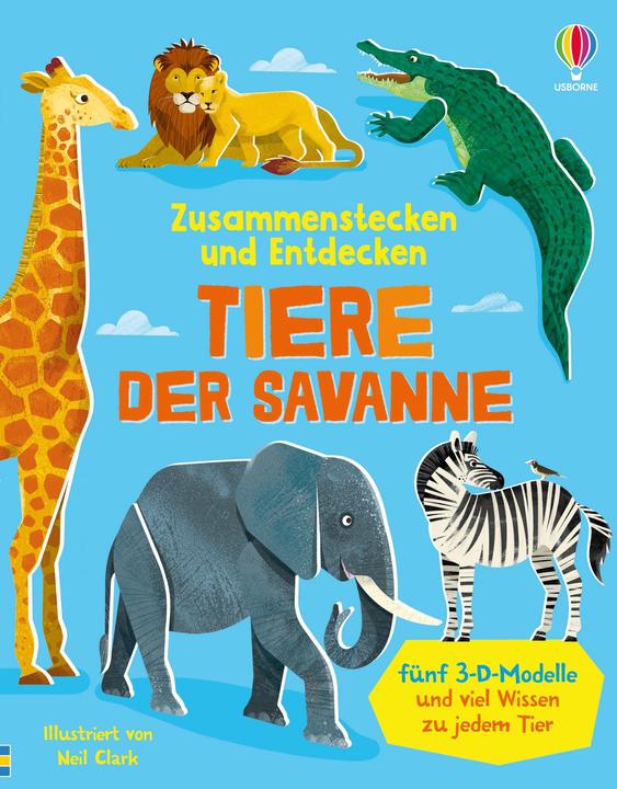 Image du produit Zusammenstecken und Entdecken: Tiere der Savanne (Allemand, 2025)